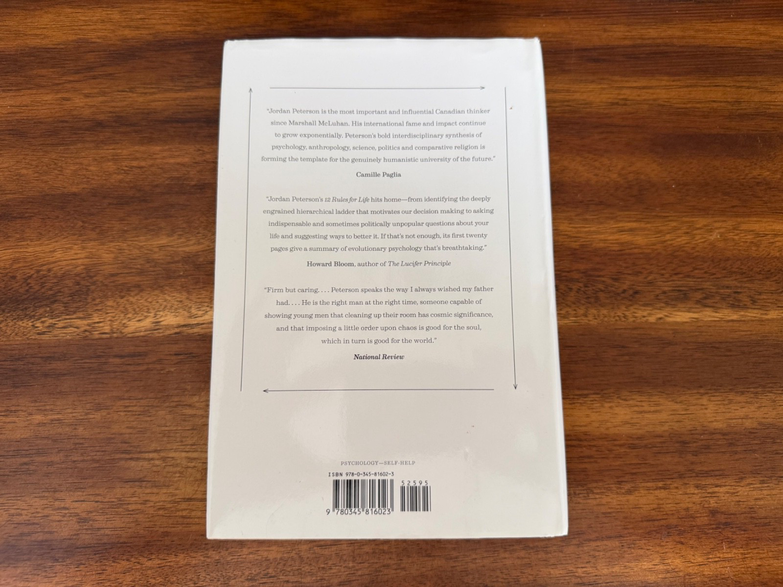 12 Rules for Life : An Antidote to Chaos by Jordan B. Peterson (2018, Hardcover)