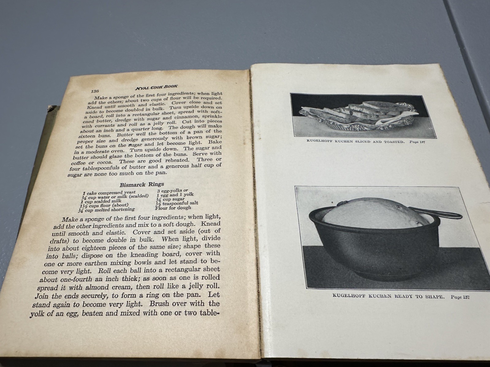 Vintage Cookbook 1916 Nyal Practical Recipes Janet McKenzie original, well worn