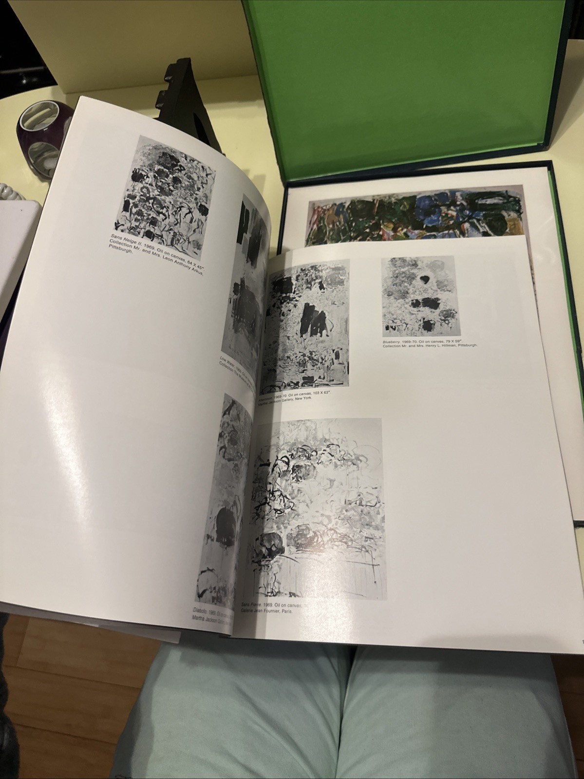 JOAN MITCHELL MY FIVE YEARS IN THE COUNTRY 1972 BOXED EXHIBITION CATALOGUE