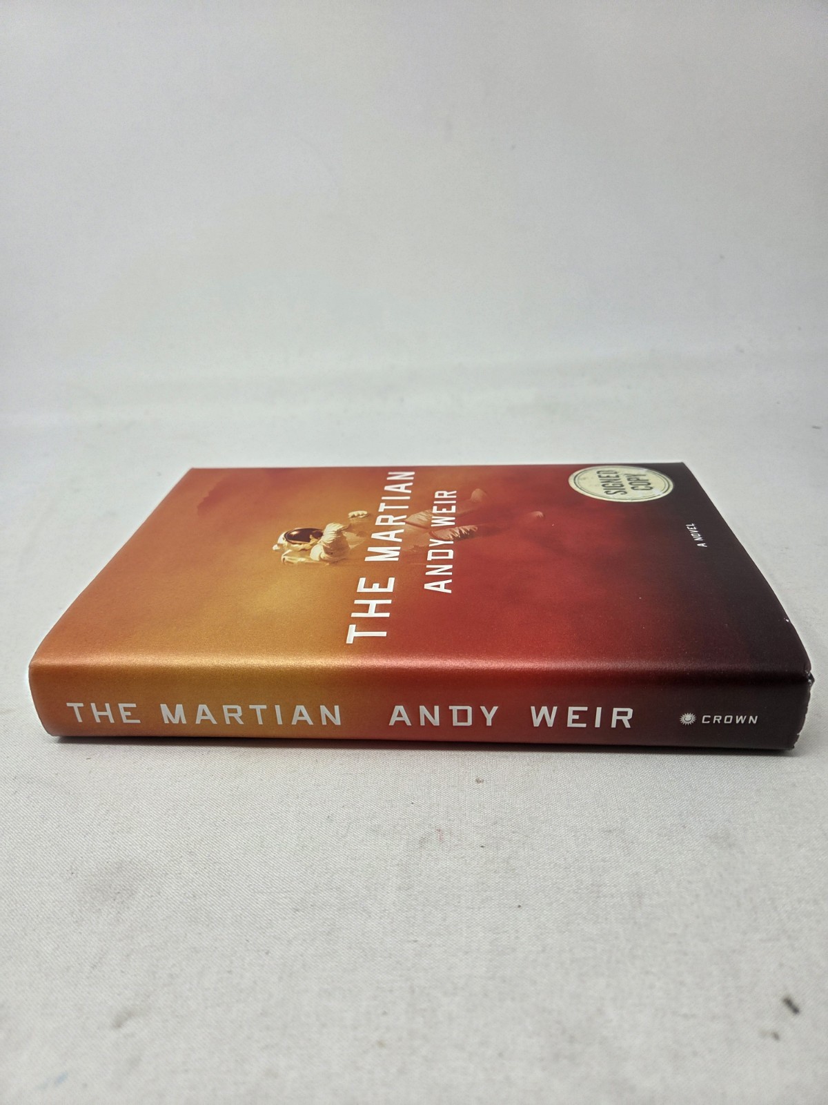 SIGNED The Martian by Andy Weir Hardcover First Edition