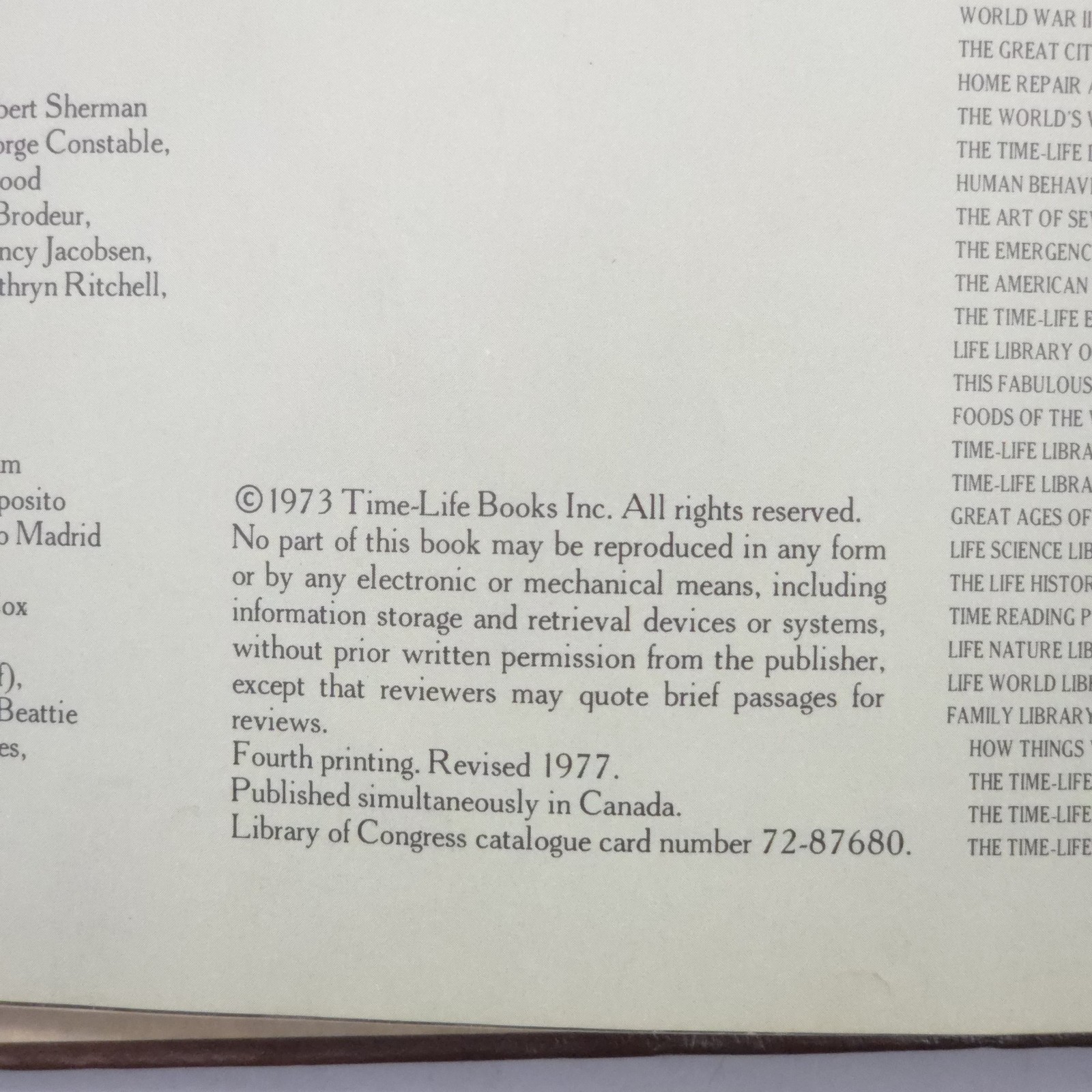 The Cowboys (The Old West Series) Time-Life Books 1977 Revised Hardcover VG