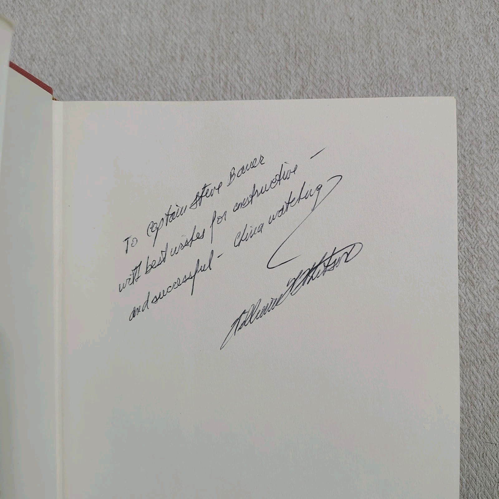 (Inscribed) Chinese High Command A History of Communist Military Politics 1927