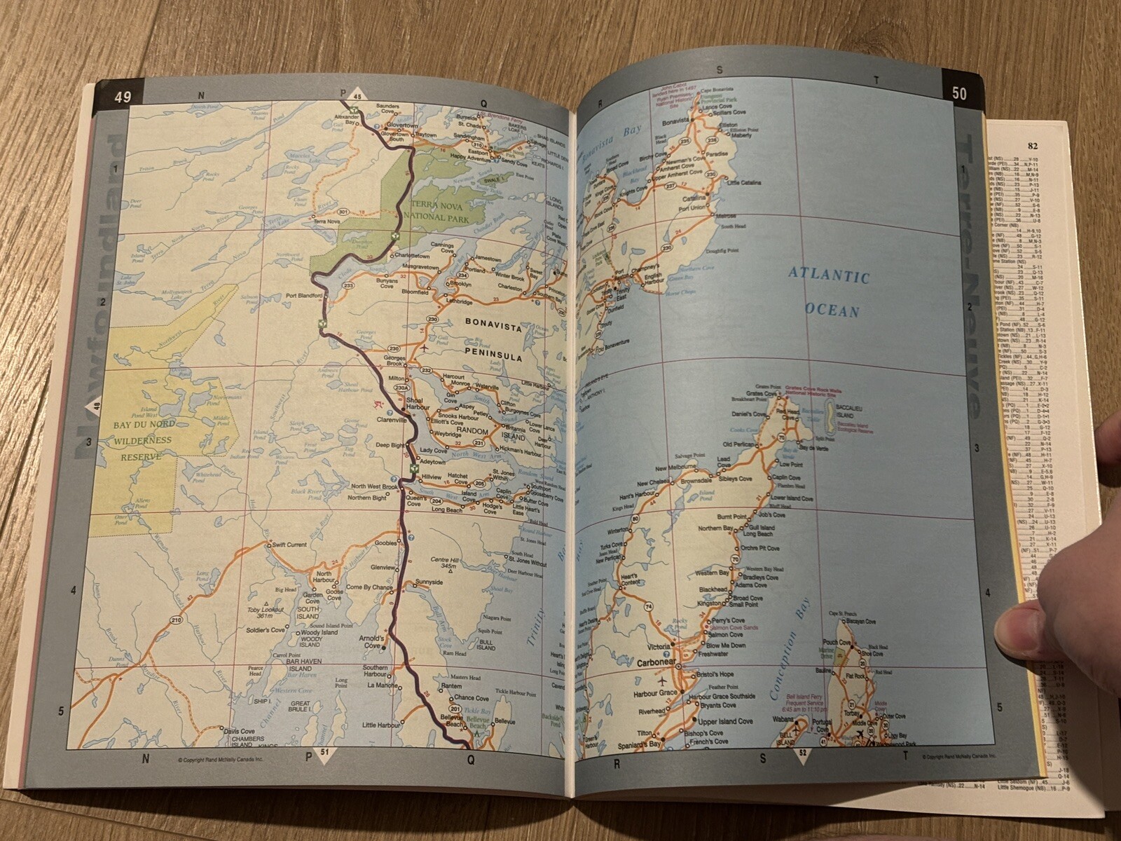 Rand McNally Atlantic Canada Road Atlas