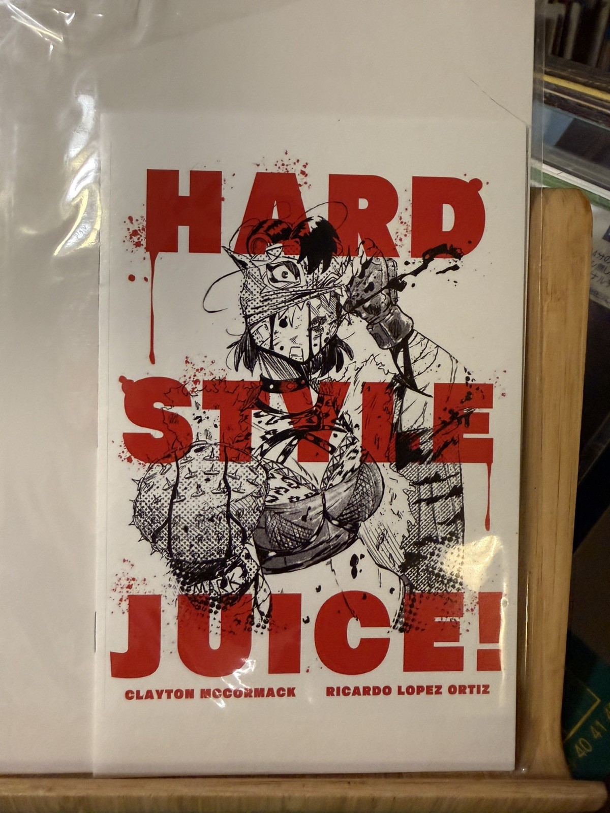 Hard Style Juice Ashcan Comic Book -Clayton McCormack Ricardo Ortiz VG Rare Htf