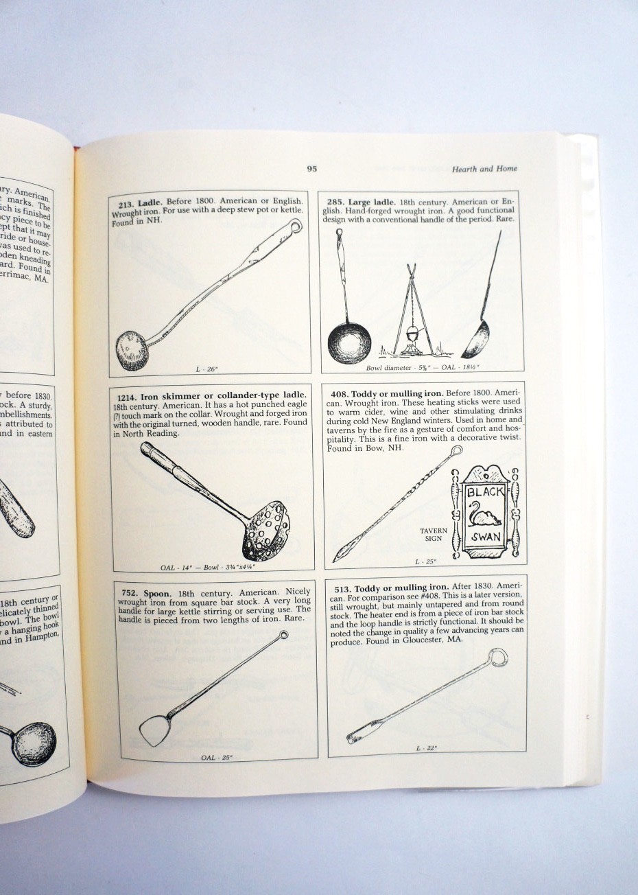 Hooks, Rings & Other Things: New England Iron 1660-1860 by Frank Barnes HC 1988