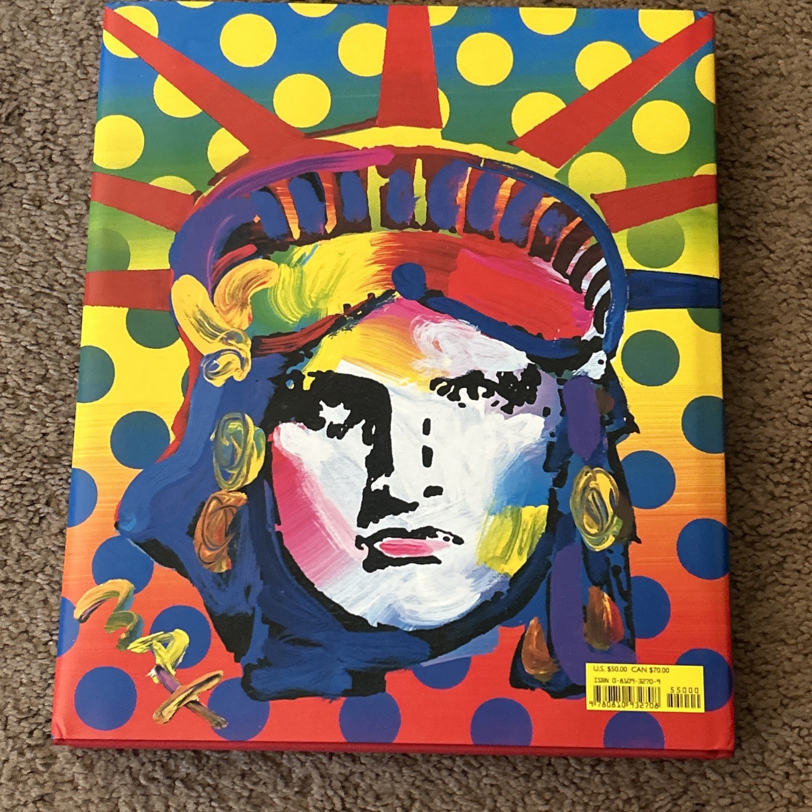 Art of Peter Max by Charles A. Riley II (2002, Hardcover)