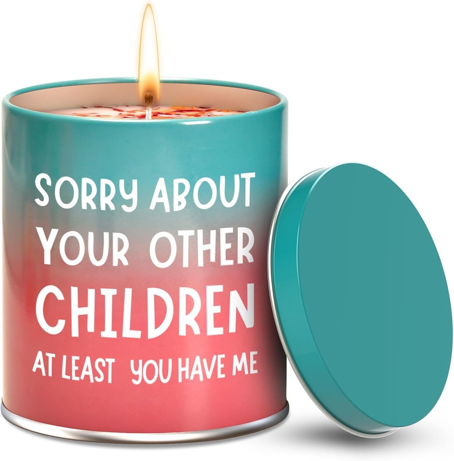 Unique 9oz Gardenia Scented Candle with Humorous Quote, Perfect for Mom’s Gift