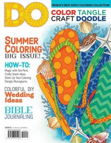 Color, Tangle, Craft, Doodle 4 – Paperback By Editors of DO Magazine – GOOD