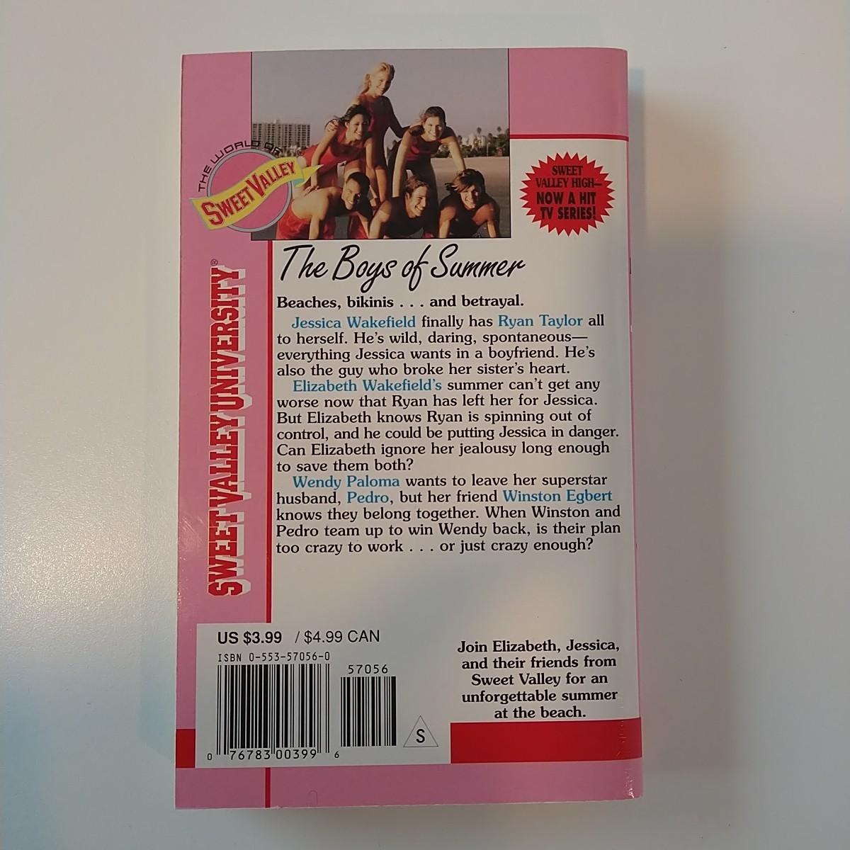 Lot of 5 Sweet Valley University High Francine Pascal SVU PB Elizabeth VTG 90s