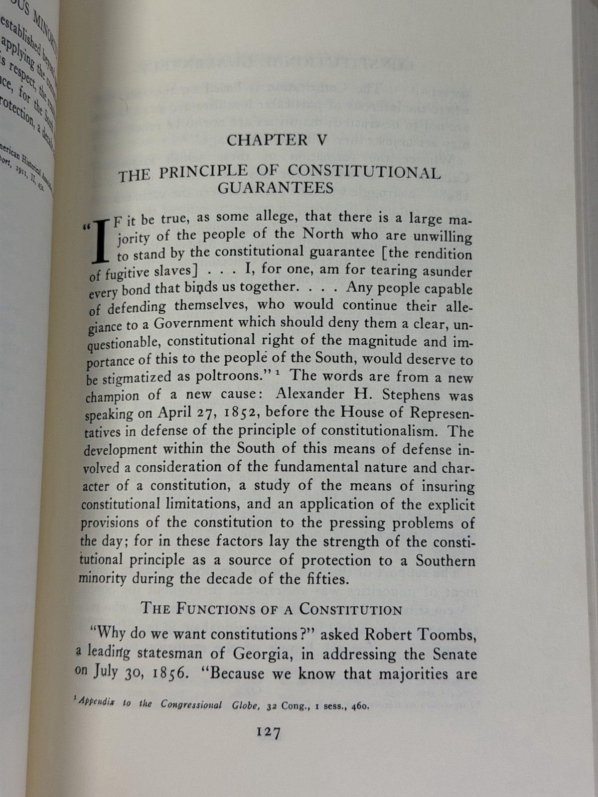 The South as a Conscious Minority 1789-1861 – A Study in Political Thought – HC