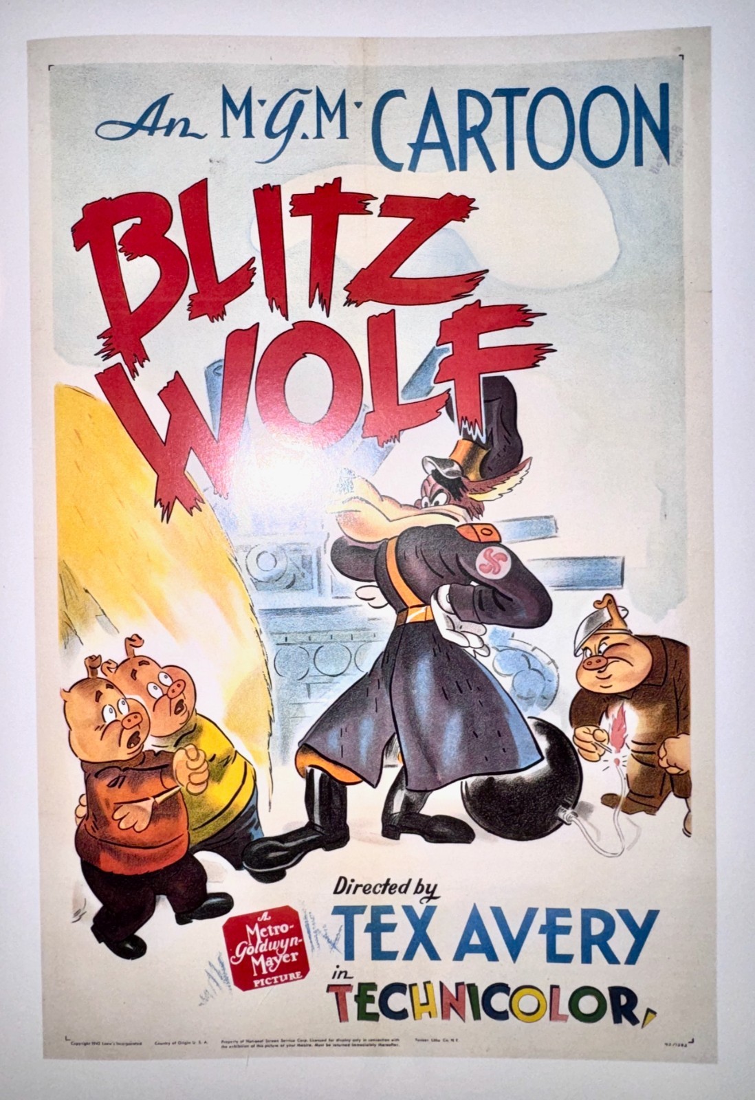 Tex Avery, The MGM Years 1942-1955 biography w/1k photos Bugs cartoonist, 1stHB