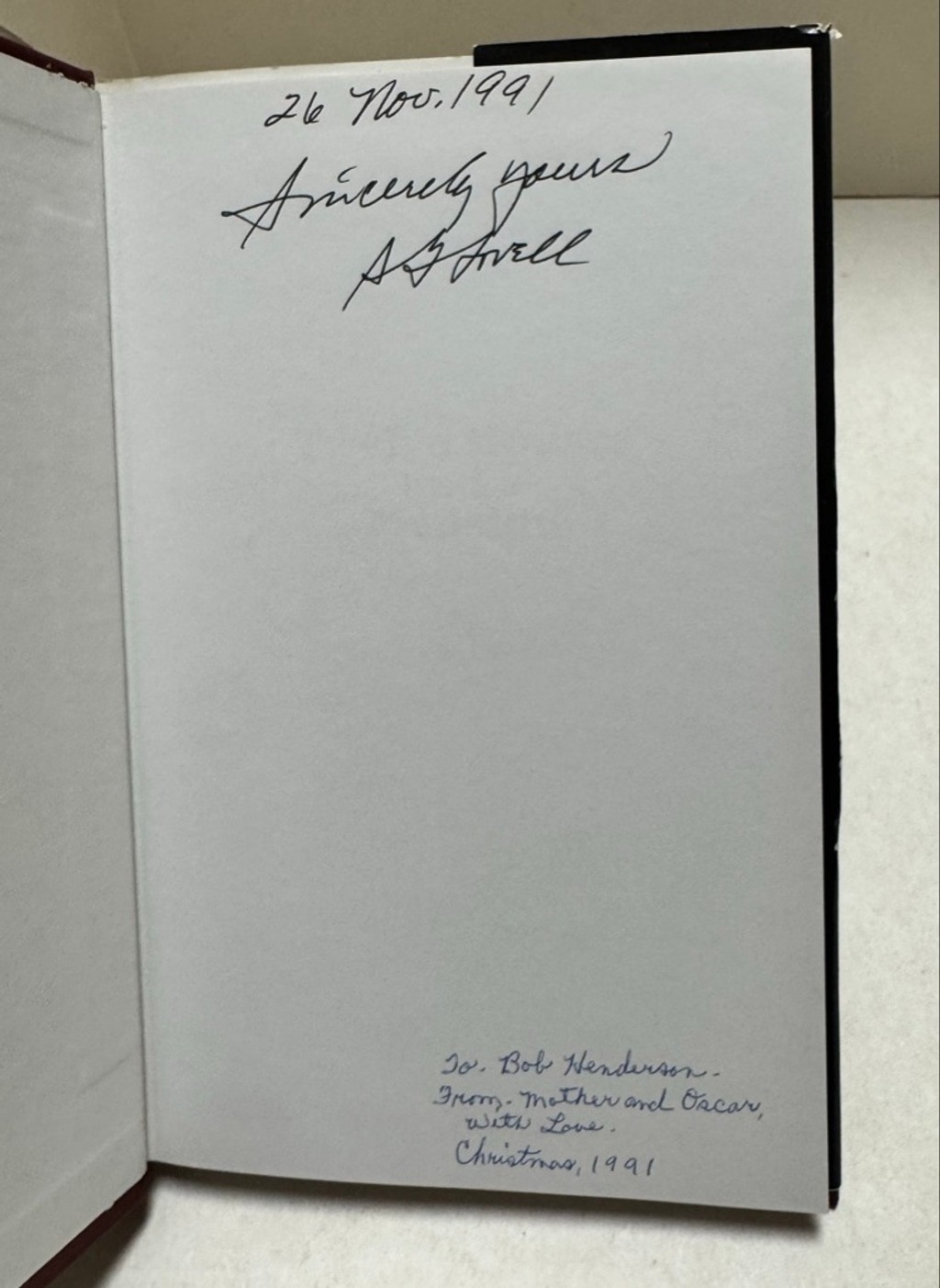 TWELVE HOUSES AND A MANSION By S. George Lovell – Hardcover Dust Jacket SIGNED