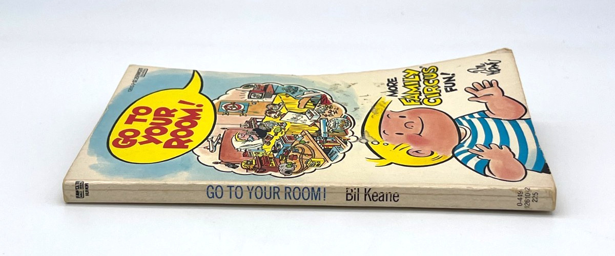 FAMILY CIRCUS „Go to Your Room“ (1982) Bill Keane Cartoon Paperback 125 pages