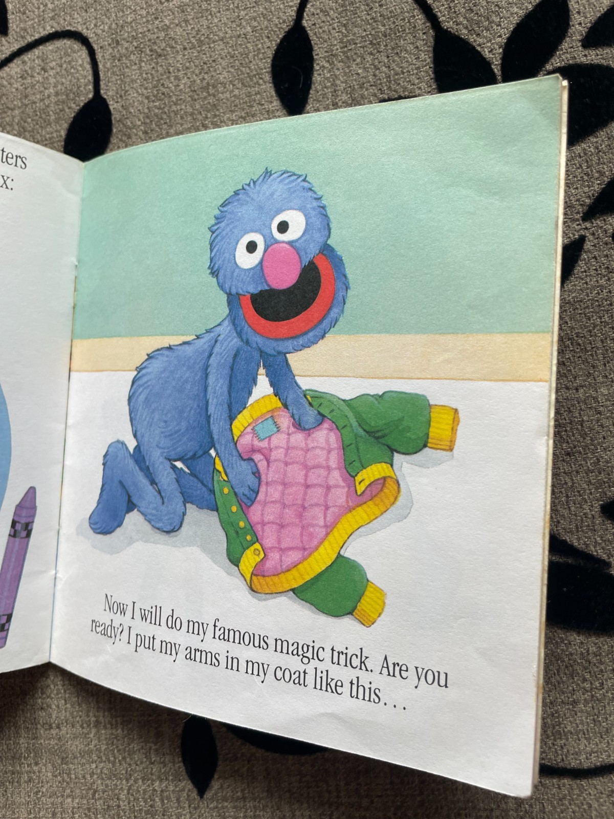 SESAME STREET. MY NAME IS GROVER. TISH RABE. 1994 – 15 BY 14CM. PAPERBACK.