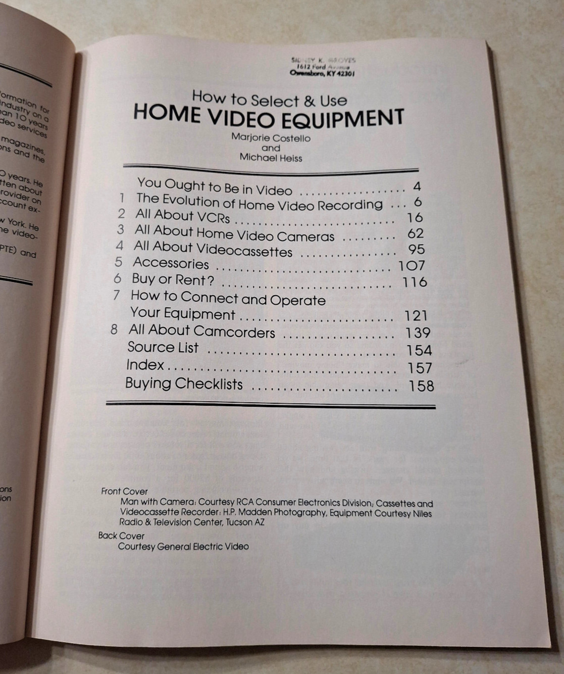 Vintage Home Video Equipment How To Guides Books 1980s Camcorders VCRs VHS Lot