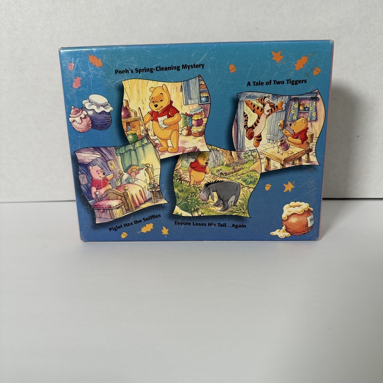 Disney Winnie the Pooh Storytime Fun 4 Board Book Set Vintage 1998 Case