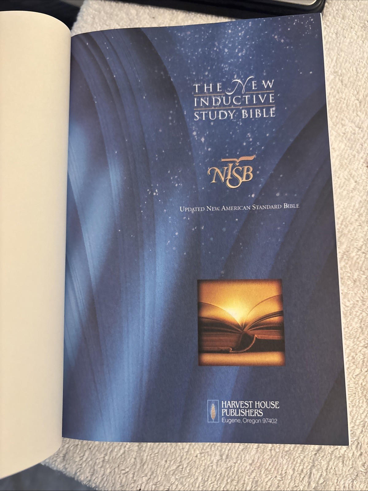 NASB Inductive Study BIBLE 2000 Hardcover 1995 Text Kay Arthur Color