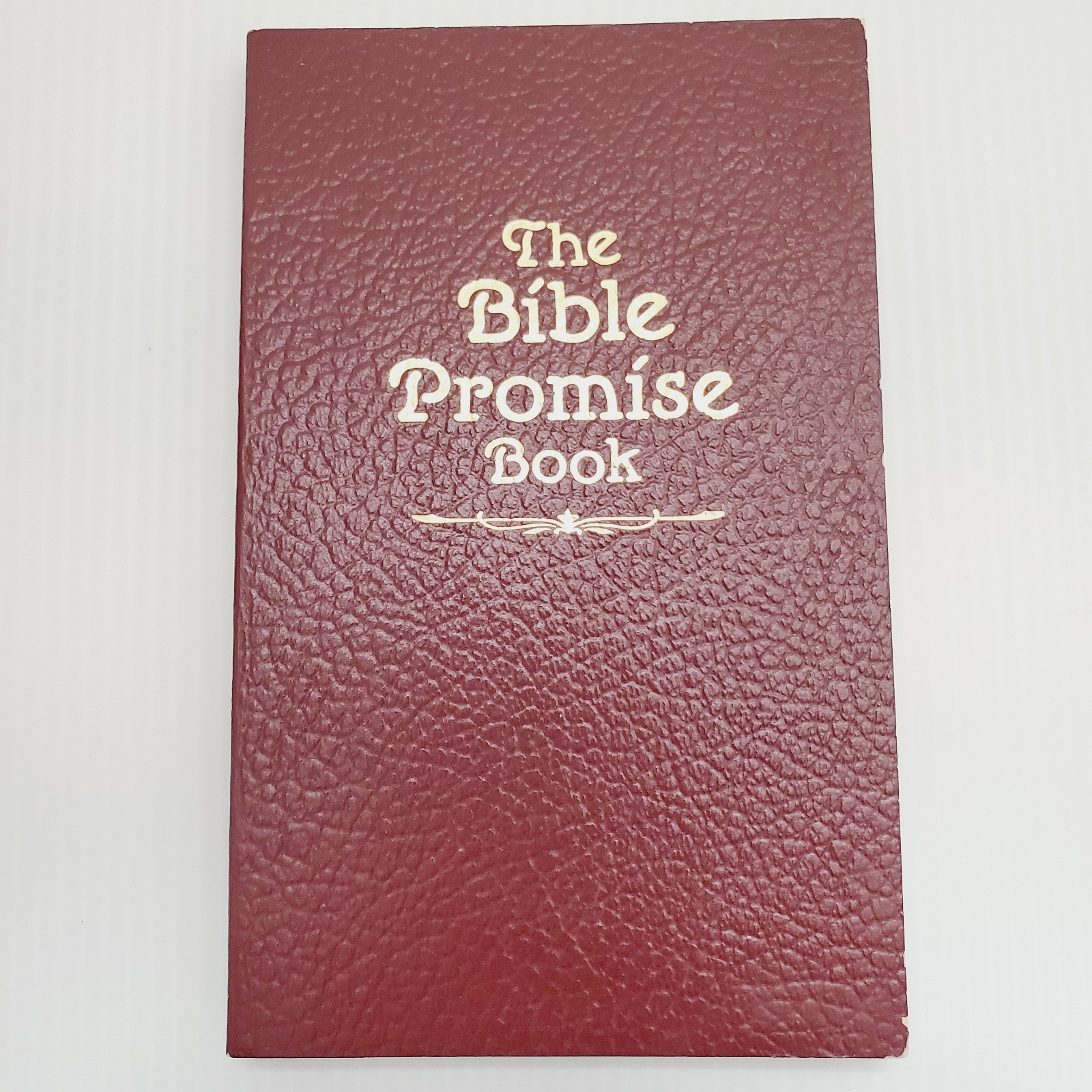 The Bible Promise Book Christian Faith Religion Soft Cover Leather