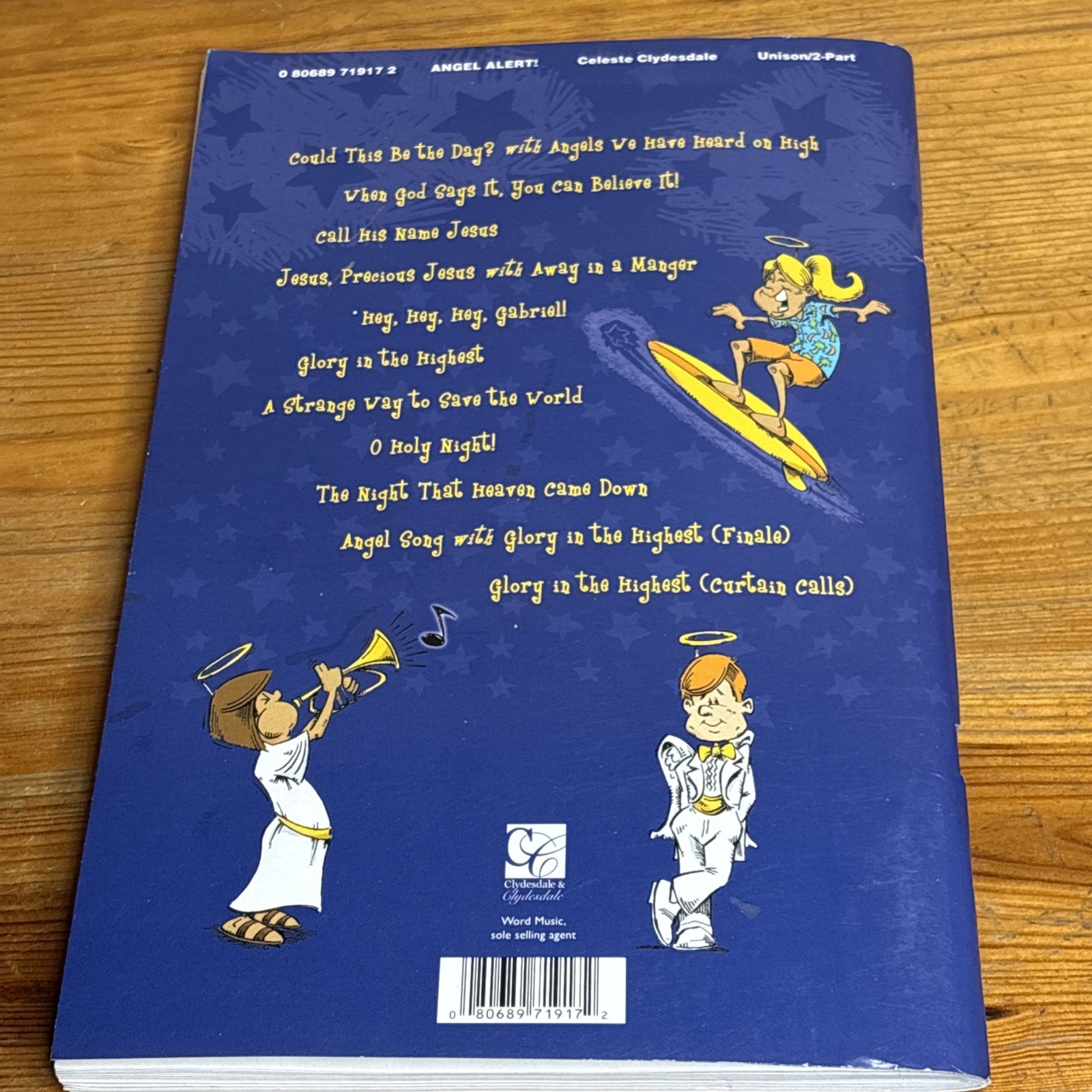ANGEL ALERT; THAT NIGHT HEAVEN CAME DOWN Children’s Church Choir Christmas Drama