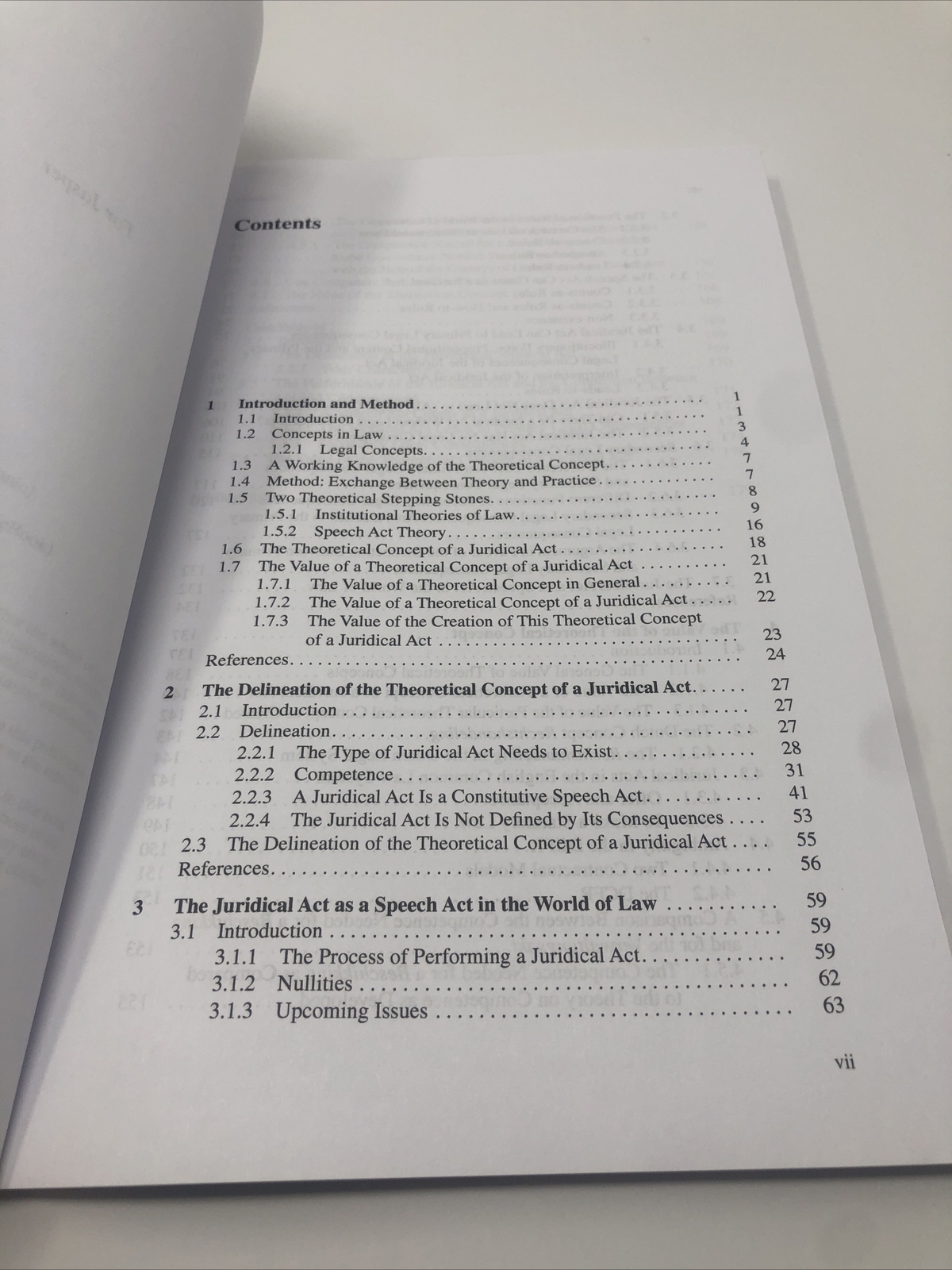 The Juridical Act A Study of the Theoretical Concept H.D.S van der Kaaij