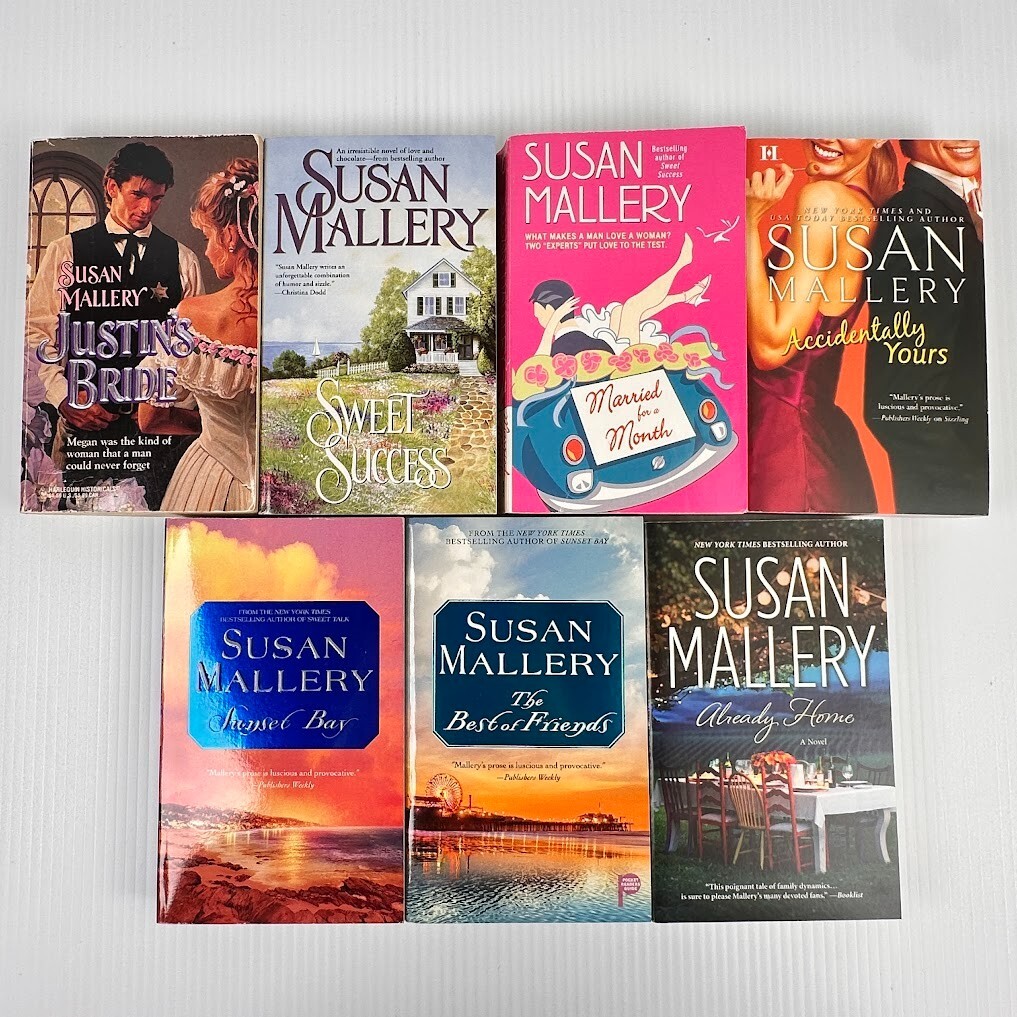 7x Susan Mallery PB Books – Multiple Titles – Romance