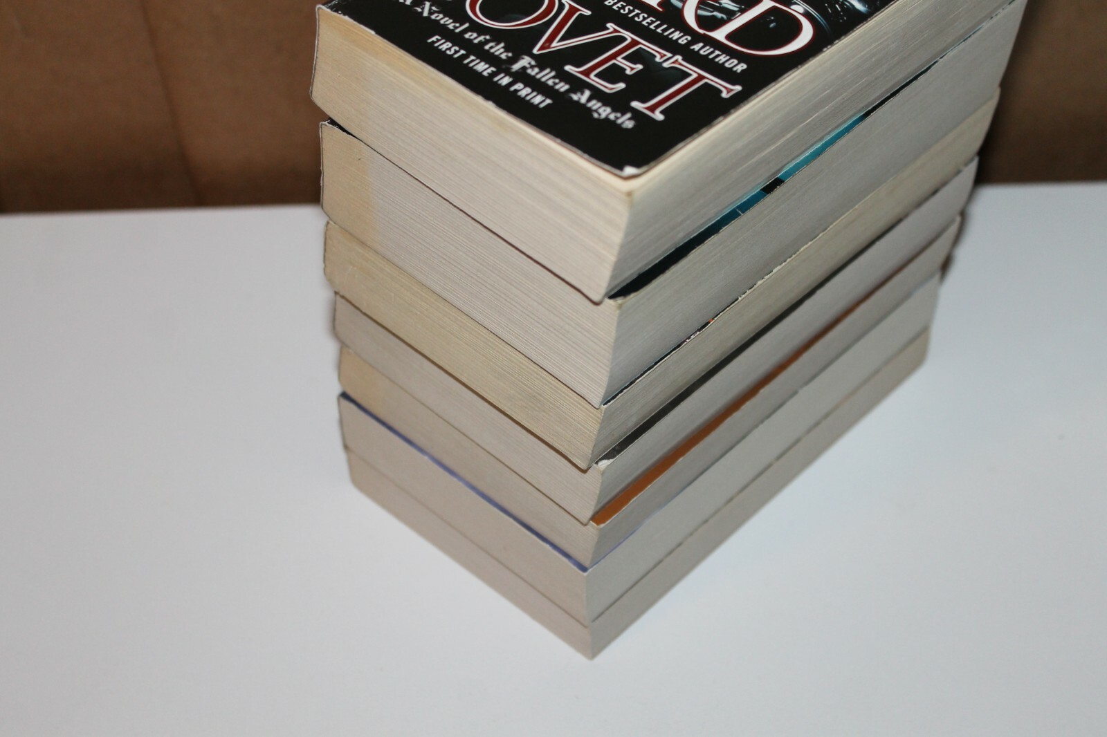 7 VAMPIRE PARANORMAL ROMANCE BOOKS J R WARD AMANDA ASHLEY ROB THURMAN COVET