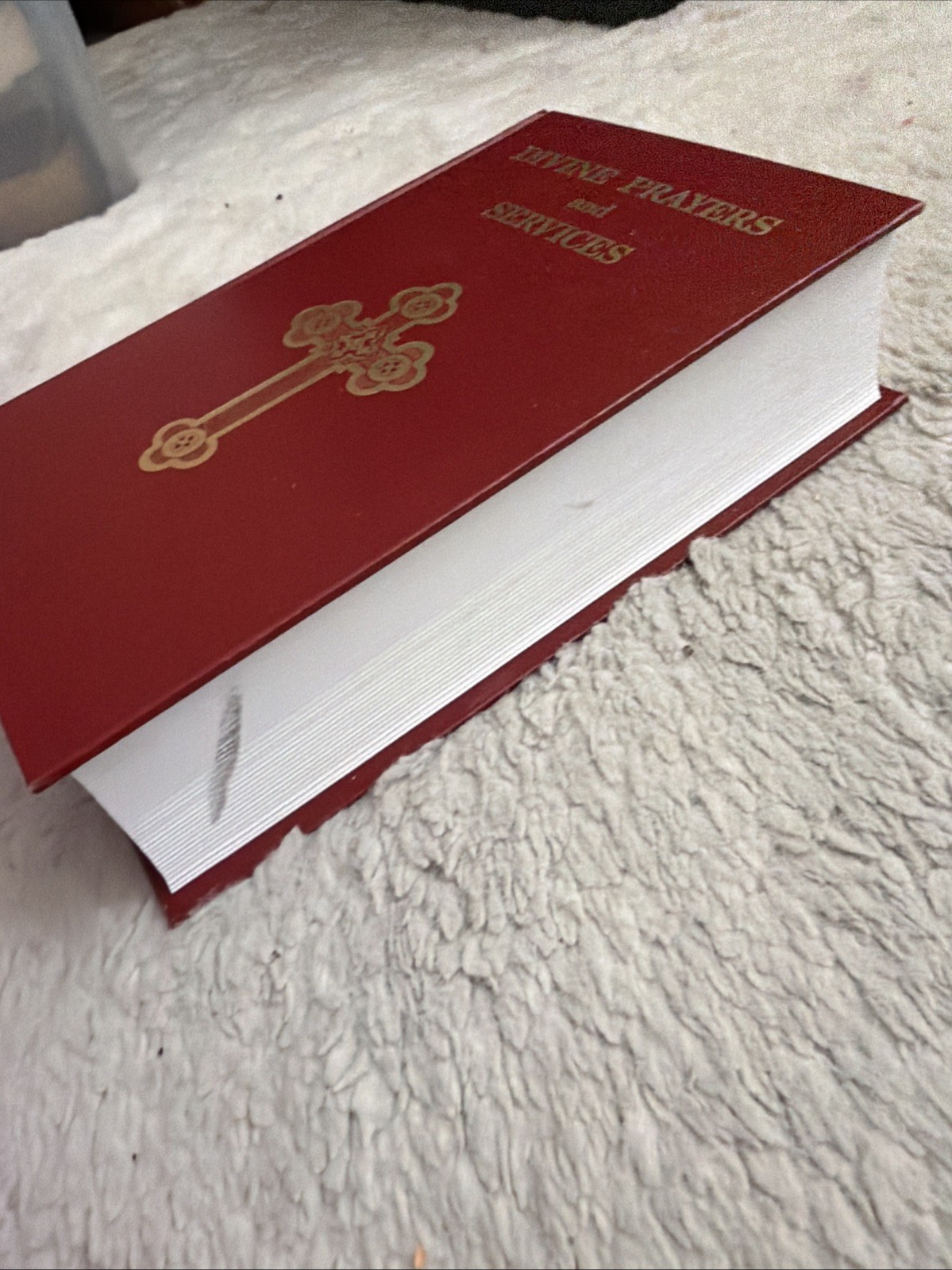 DIVINE PRAYERS & SERVICES Catholic Orthodox Church of Christ Nassar New 1993 HC