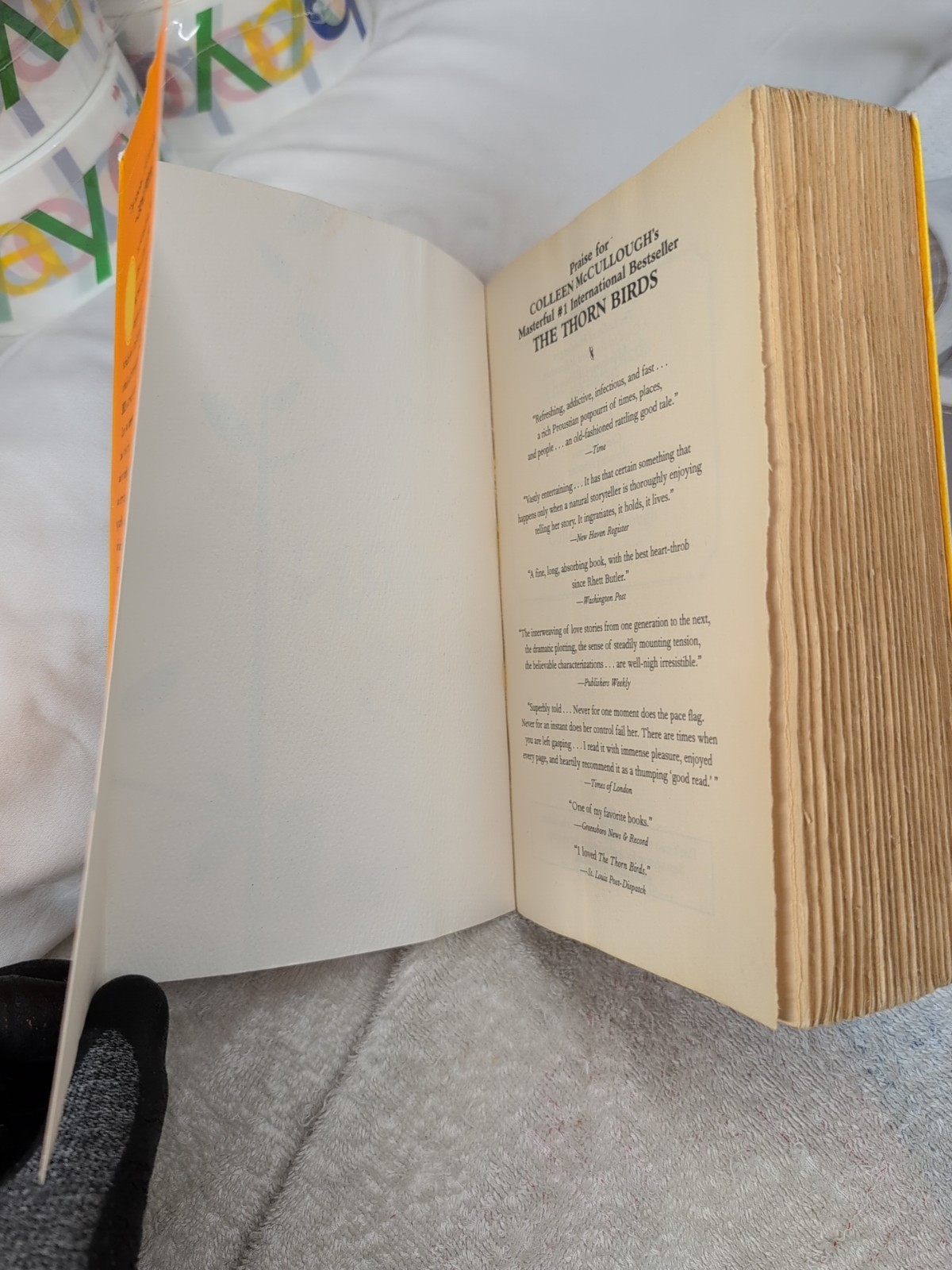 MIDDLEMARCH Collector’s Edition Slipcase + THE THORN BIRDS by Colleen McCullough