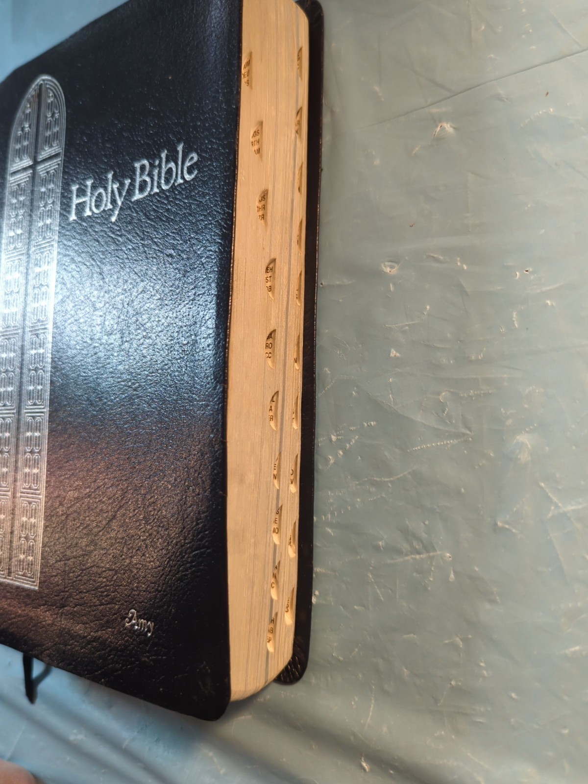 Nelson KJV Giant Print Red Letter Leather Holy Bible 1976
