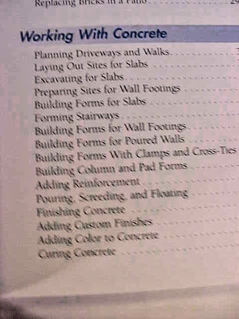 Better Homes and Gardens Step-by-Step Masonry and Concrete Paperback 112 Pages