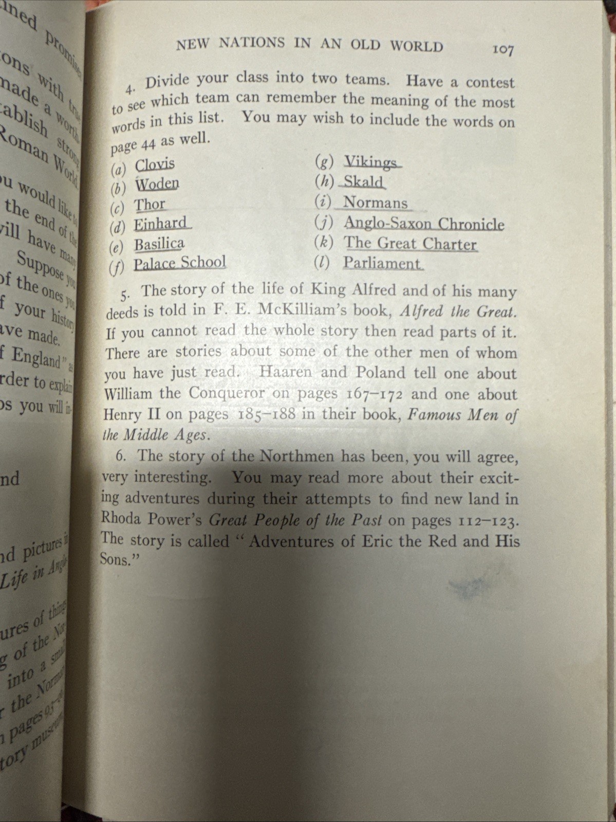 Our Past In Western Europe Knowlton And Wheeler HC (1935)
