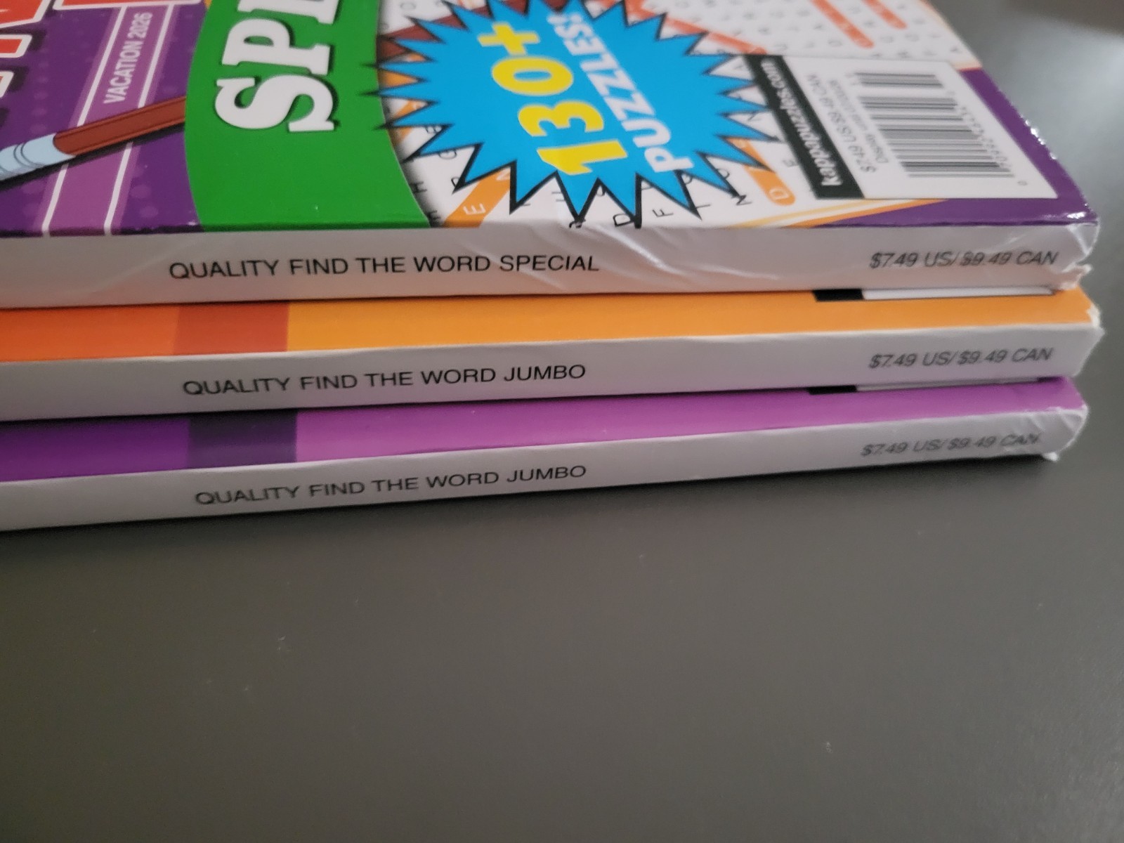 Lot of 3 Find-The-Word Puzzle Books by Kappa – 394+ Challenges for All Ages