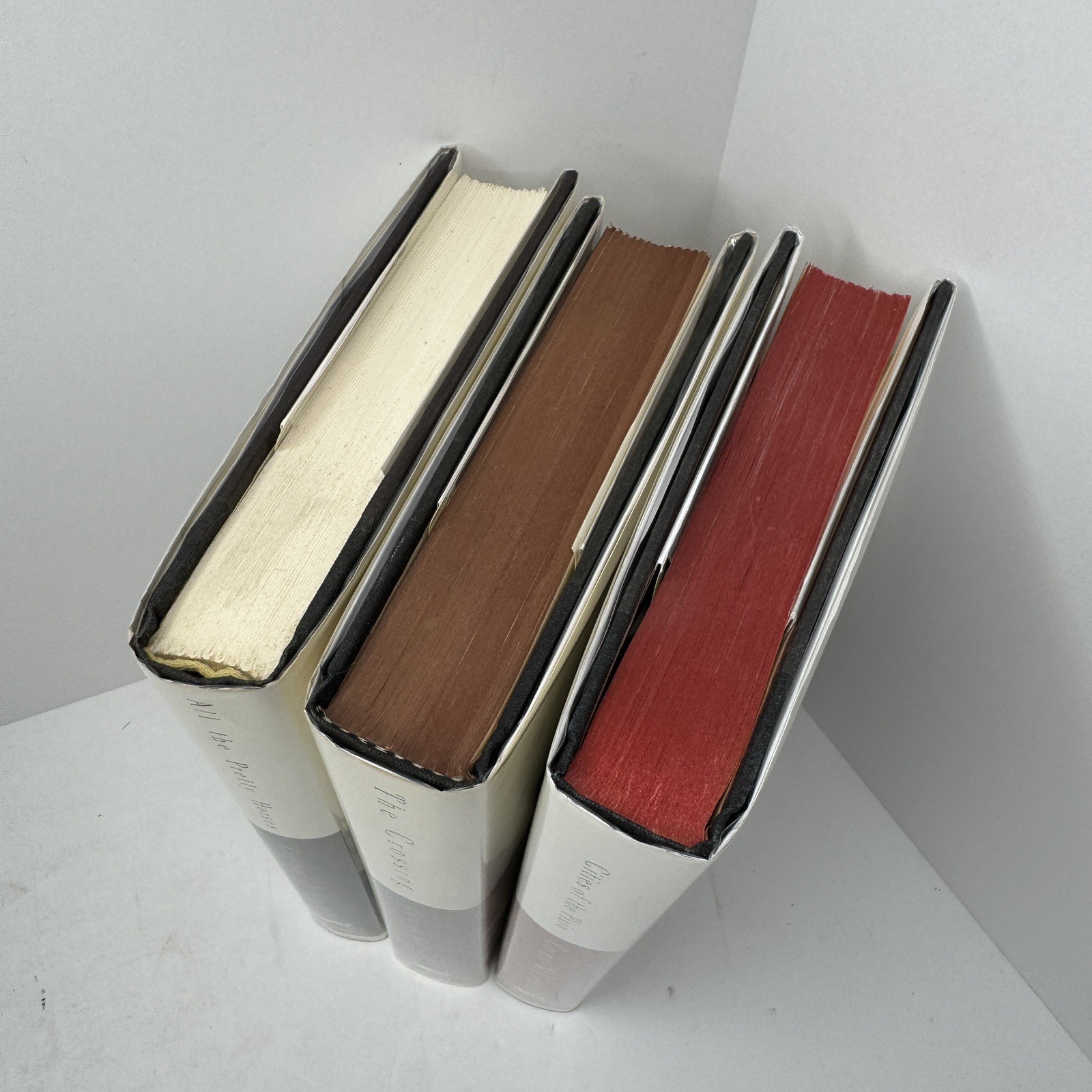 TRUE FIRST PRINTINGS! Border Trilogy by Cormac McCarthy. pretty horses, crossing