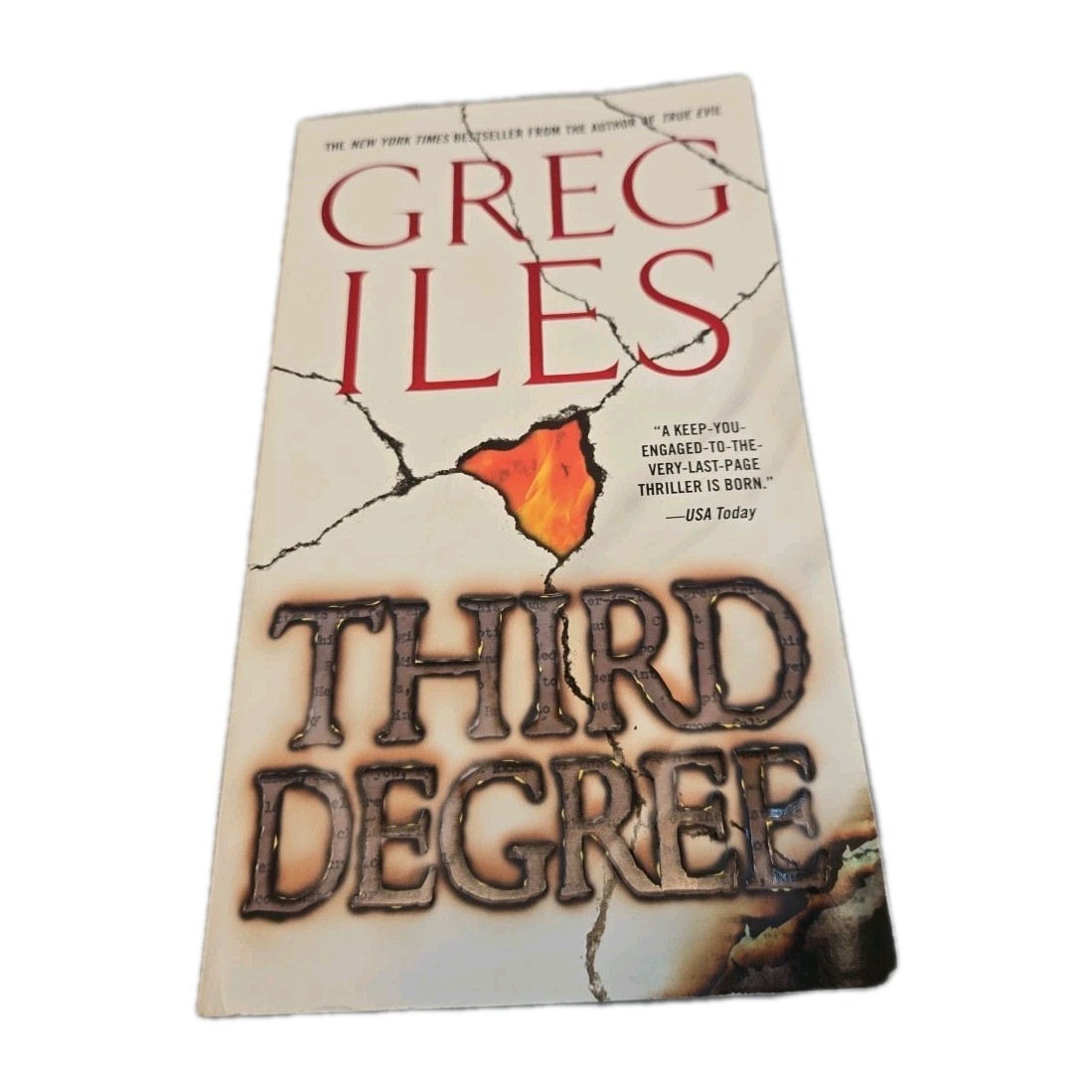 Third Degree, A Novel by Greg Iles (2008, Us-Tall Rack Paperback)