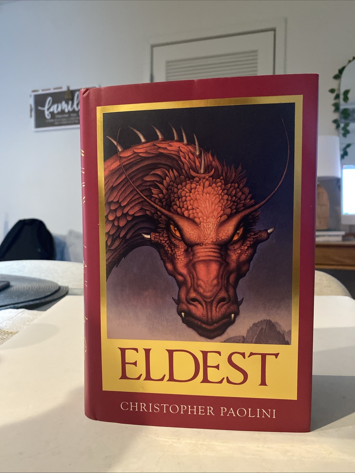 Eldest by Christopher Paolini. The Broken Binding SIGNED Edition NEW/OTHER