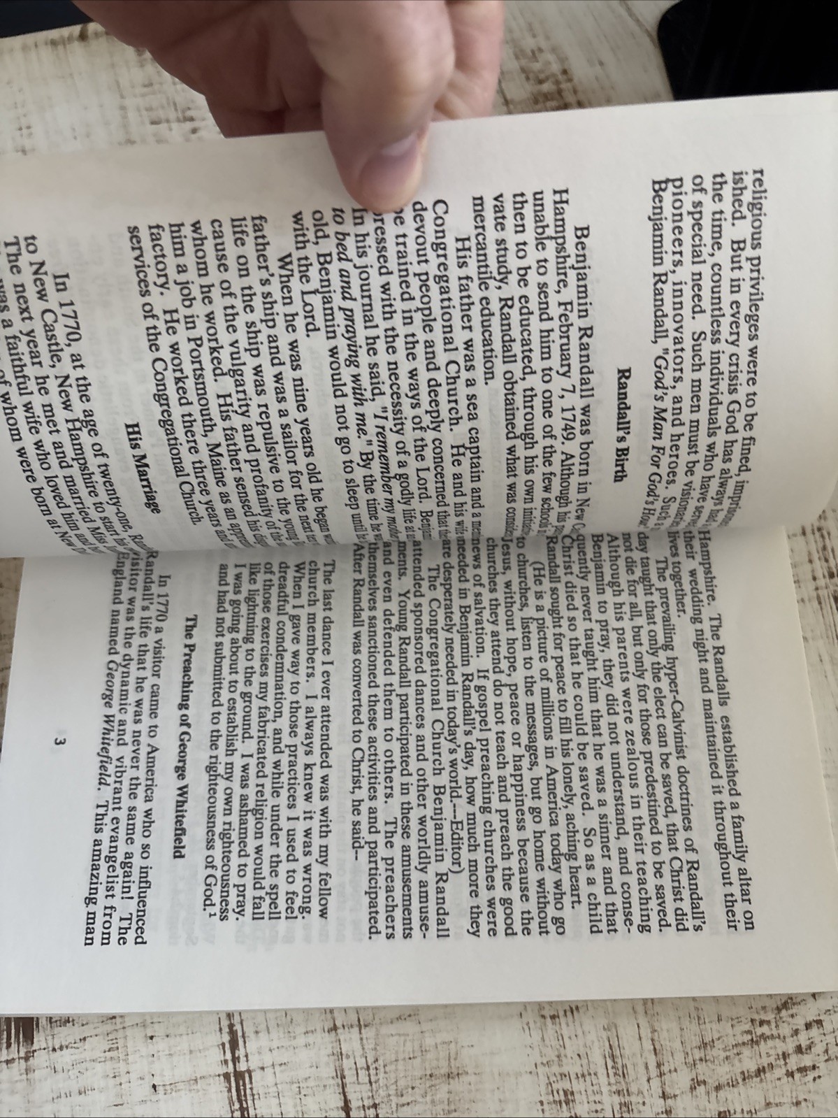 The Journal Of Benjamin Randall By Roy Thomas Paperback