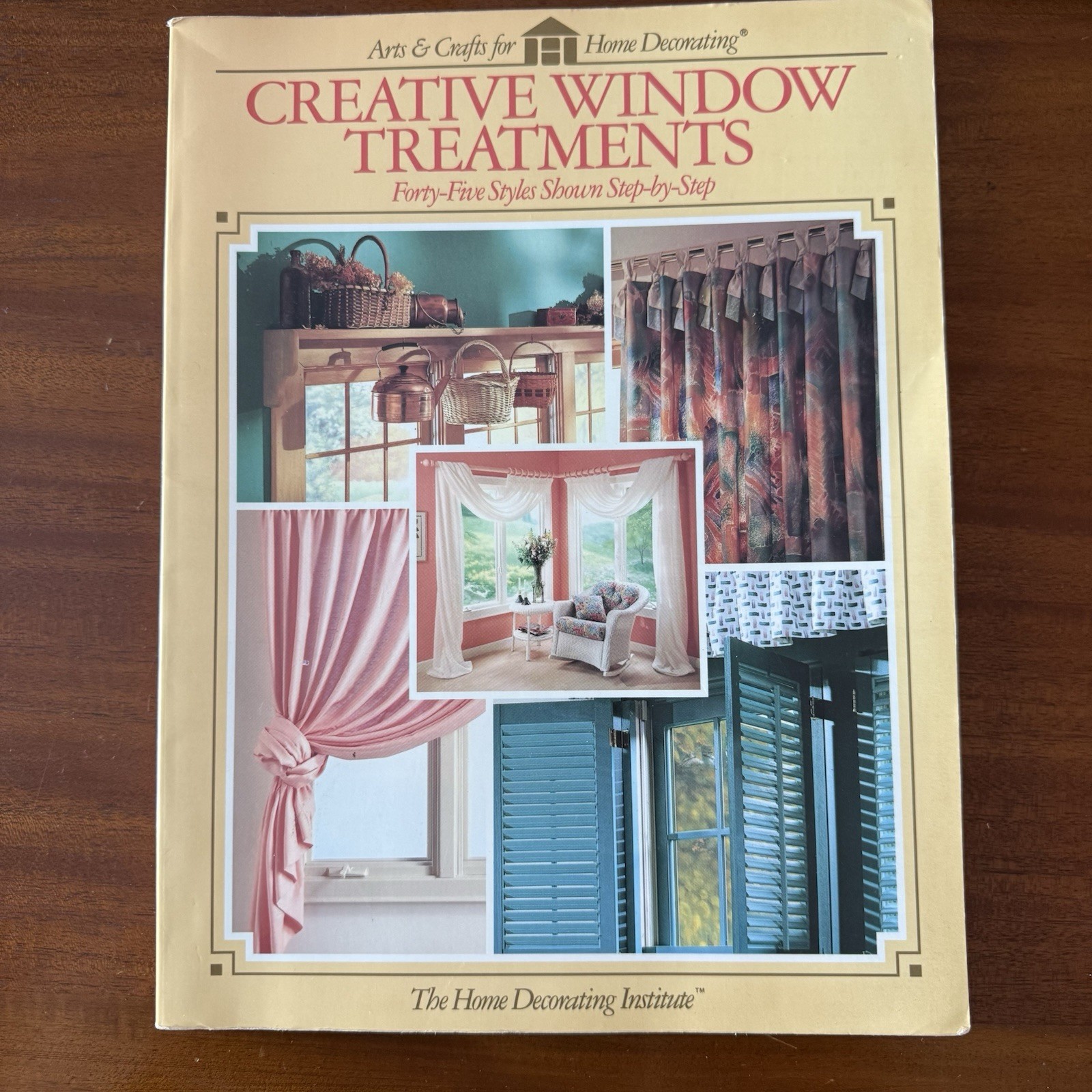 Vintage 90s Window Treatment Home Decor Books Lot of 3 DIY Valance Drapery