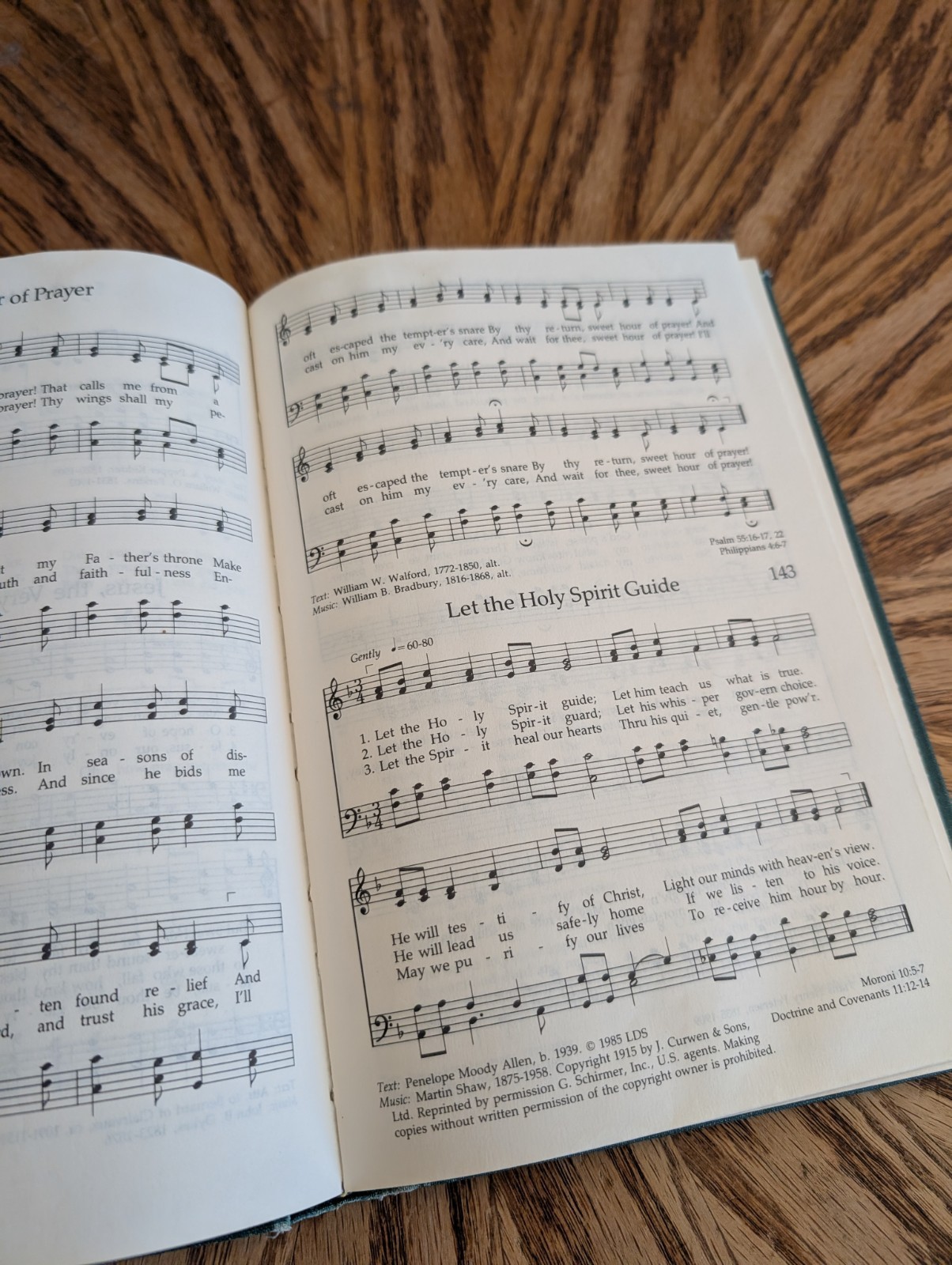 1985 HYMNS The Church of Jesus Christ of Latter-day Saints Mormon LDS Piano Sing
