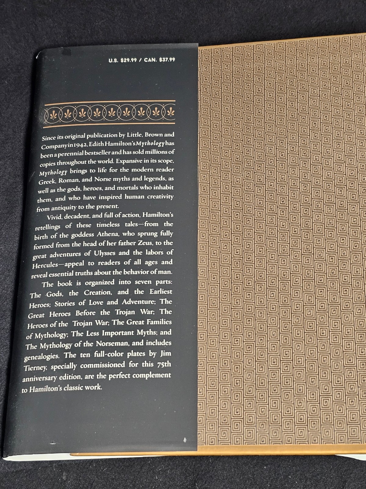 Mythology (75th Anniversary Illustrated – Hardcover, by Hamilton Edith – Good