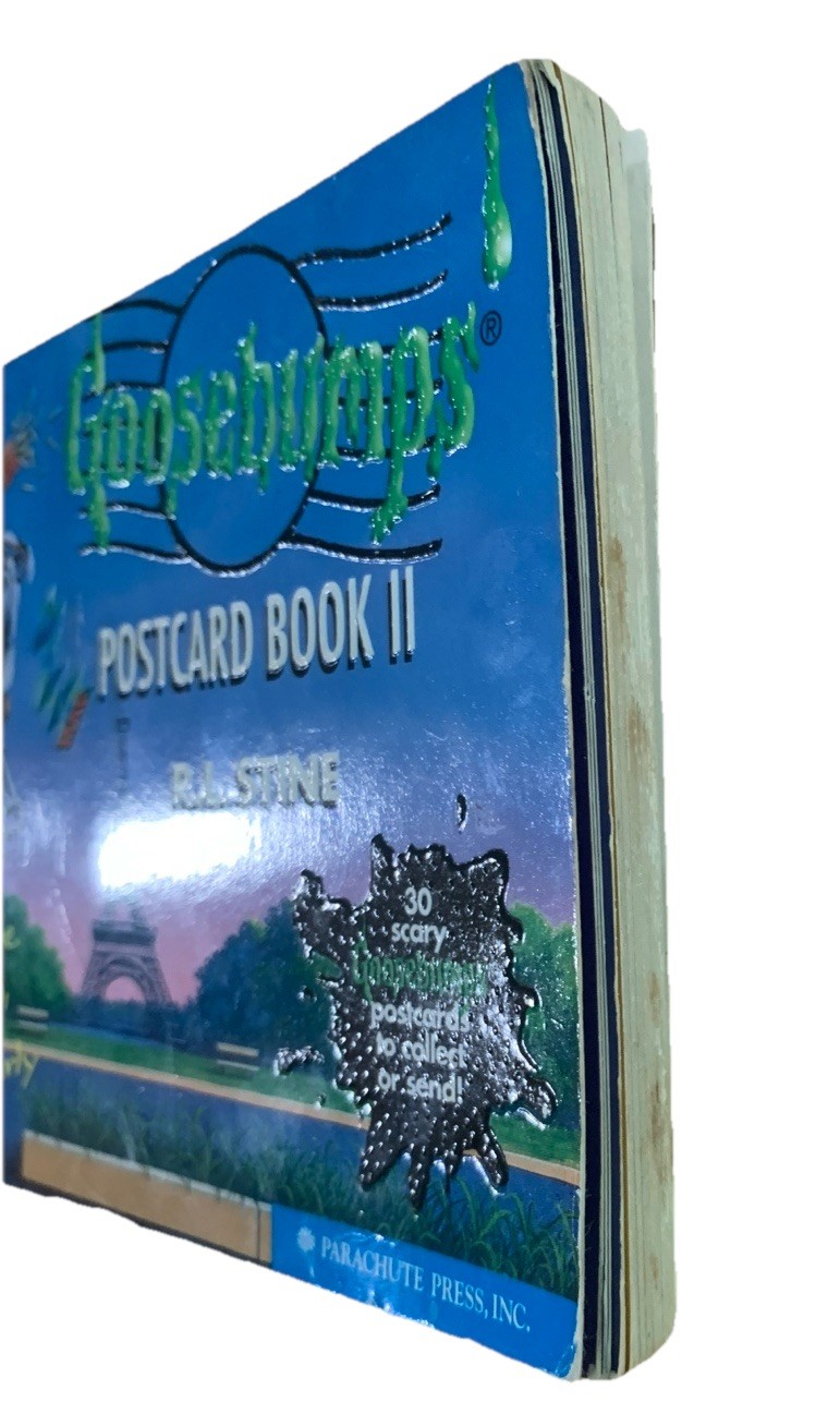 1997 R. L. Stine Goosebumps Postcard Book II (All 30 postcards included)