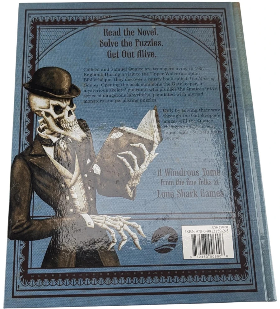 The Maze of Games Mike Selinker 2nd Ed Hardcover Theseus Guide Lone Shark
