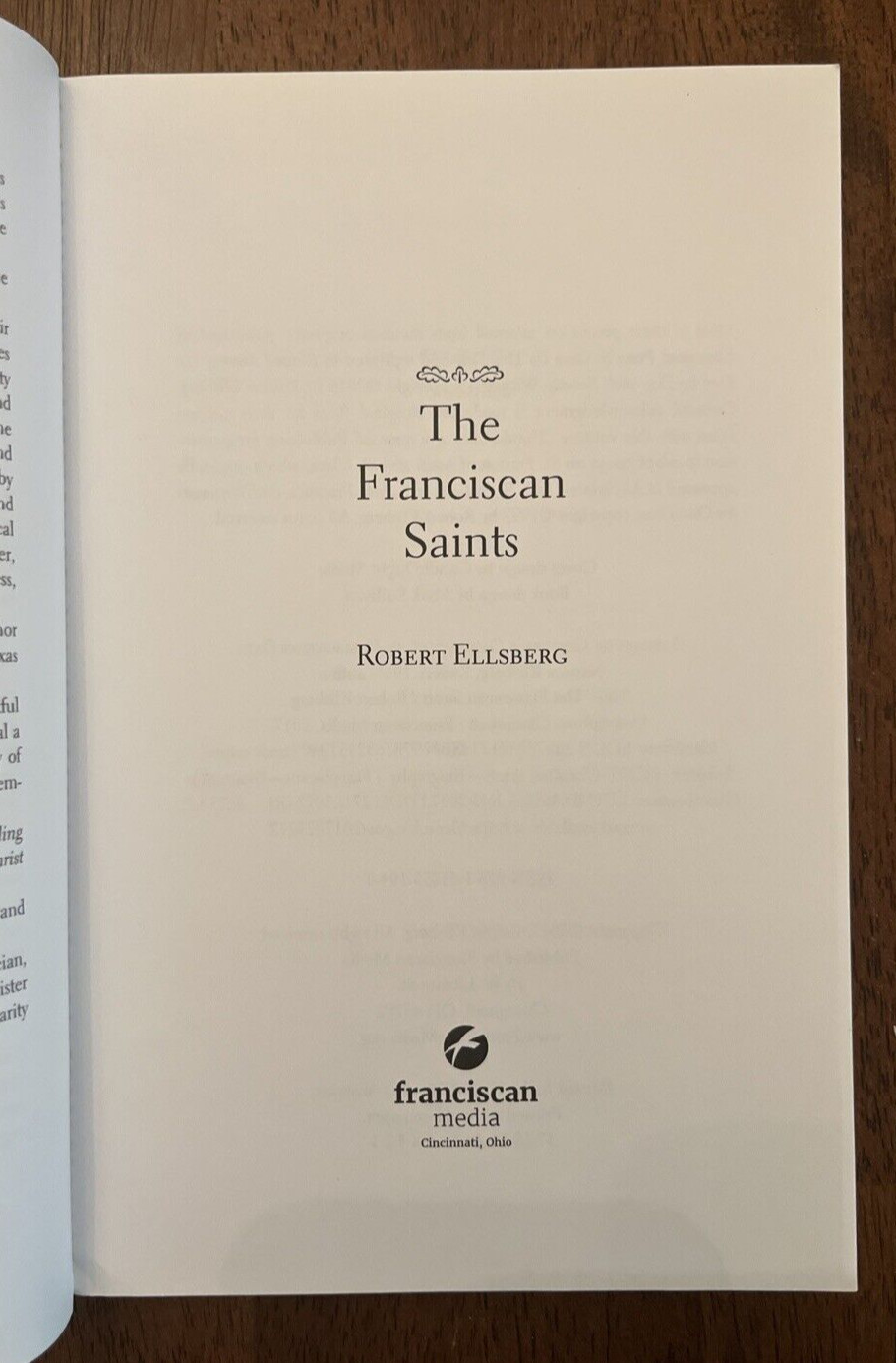 The Franciscan Saints by Robert Ellsberg PB *NICE! *CLEAN TEXT