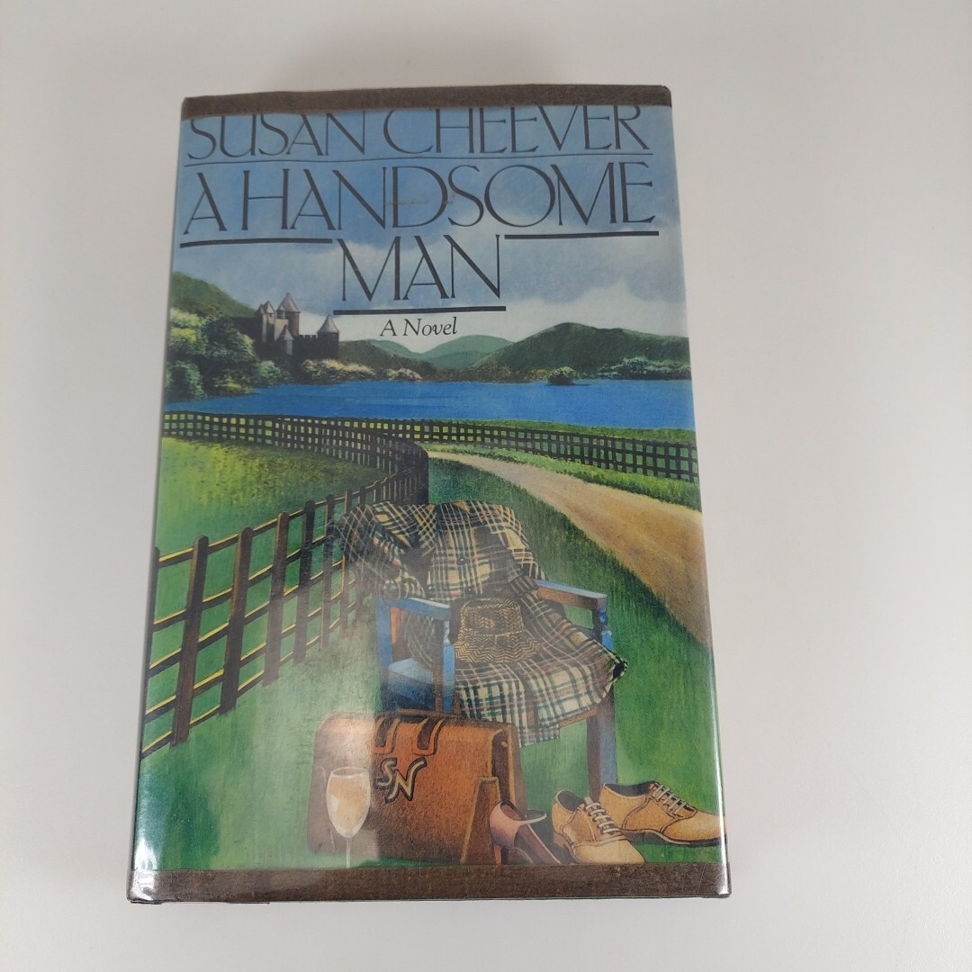 A Handsome Man Susan Cheever 1981 Simon And Schuster 1st Print HCDJ Ex-Library
