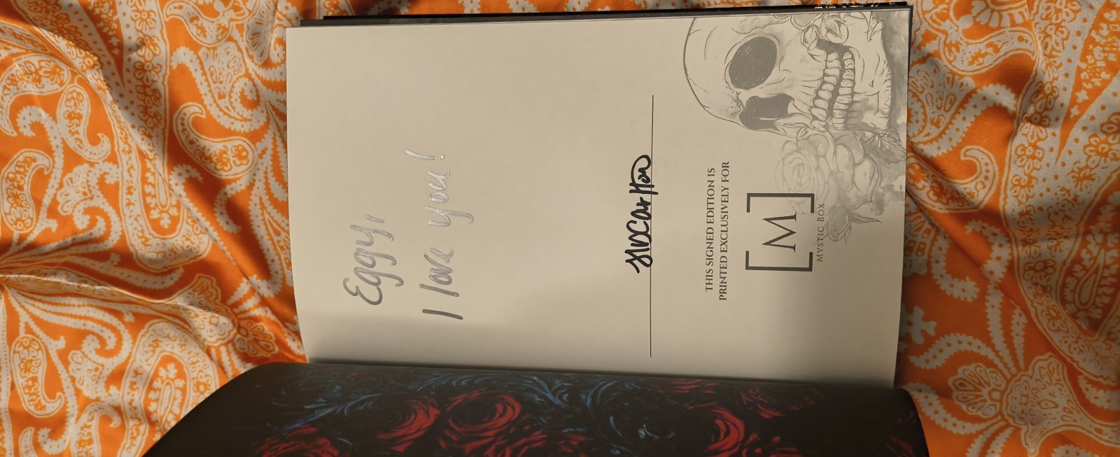 H. D. Carlton Haunting Adeline Signed Inscribed Hardcover Mystic Box Edition