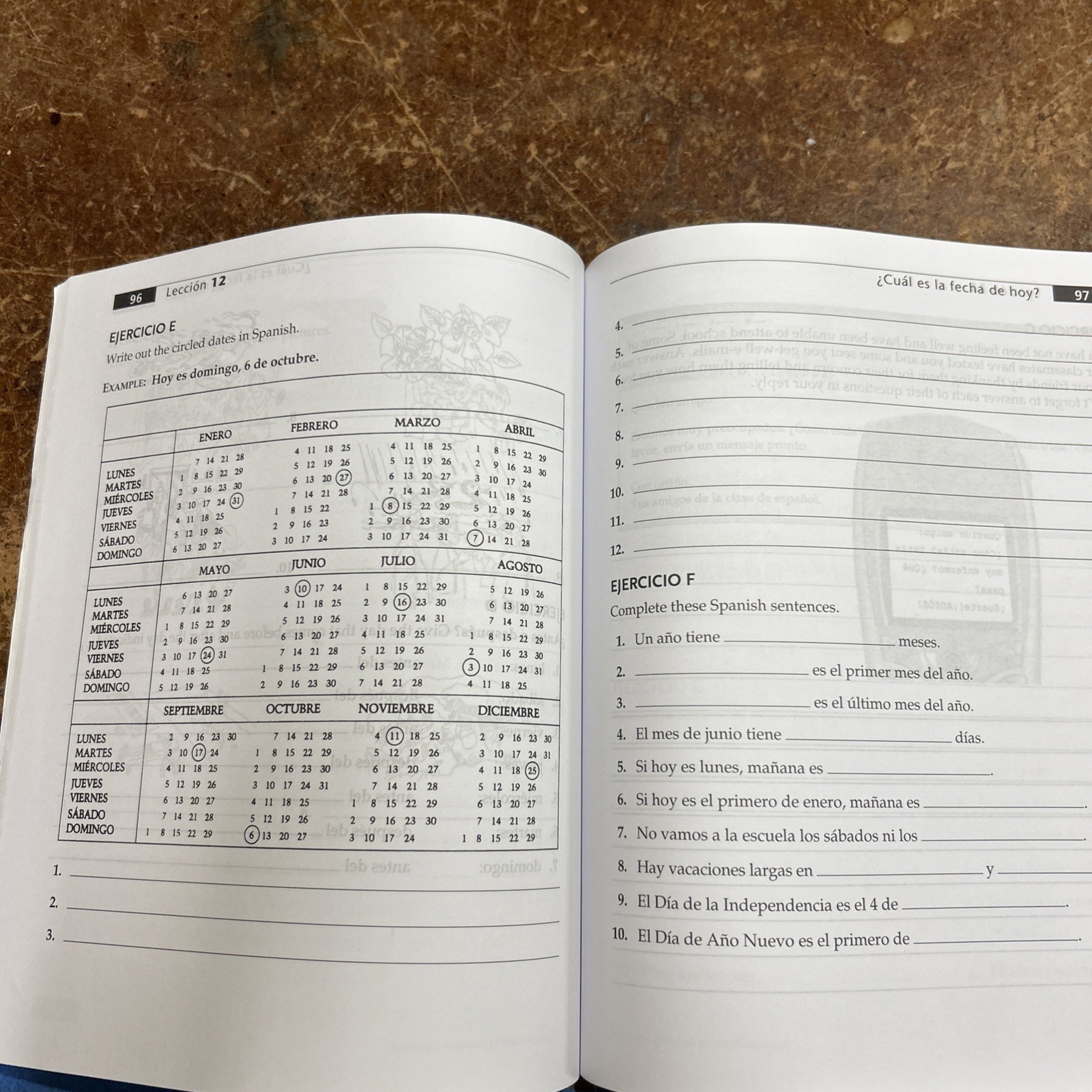 Spanish Is Fun, Book 1 – Cuaderno – Paperback, by Perfection Learning – Good o