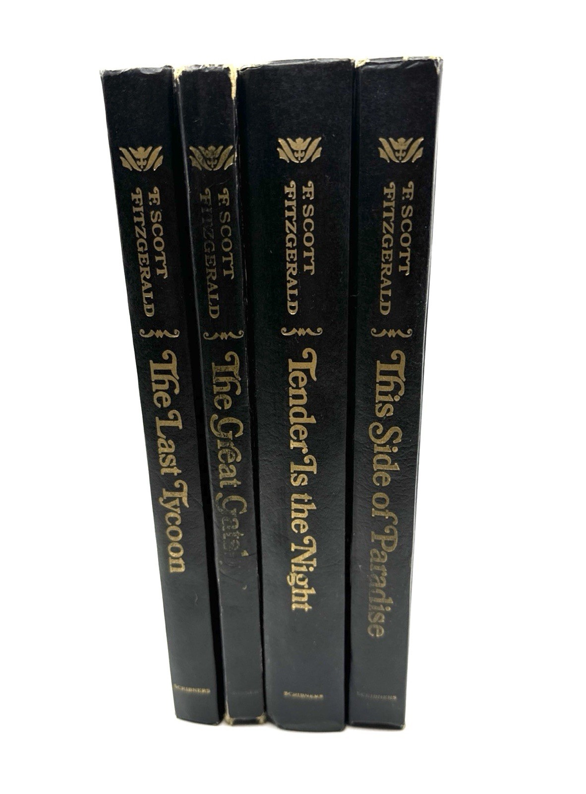 Lot of 4 Vintage F. Scott Fitzgerald Hardcovers The Great Gatsby Scribner Set