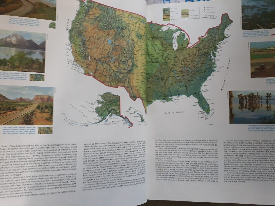 Texaco Touring Atlas by Rand McNally 1965 United States Canada Mexico Vintage
