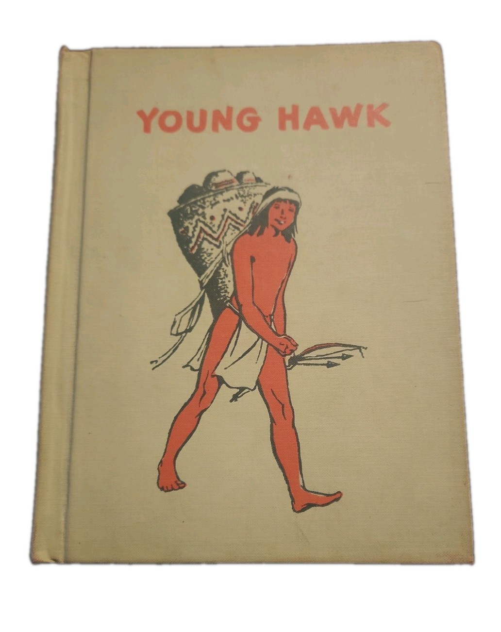 Vintage Hardcover Young Hawk Native American Edna Walker Chandler