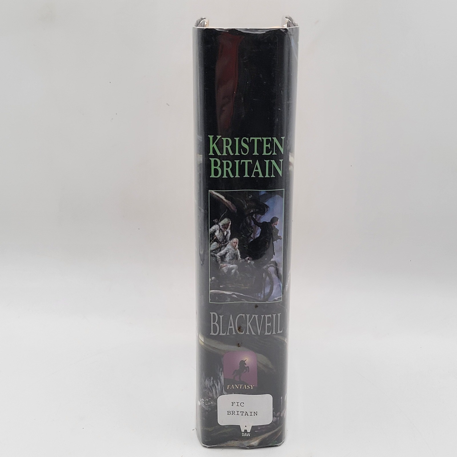 Kristen Britain Blackveil Hardcover Ex-Library Green Rider Book 4 Fair