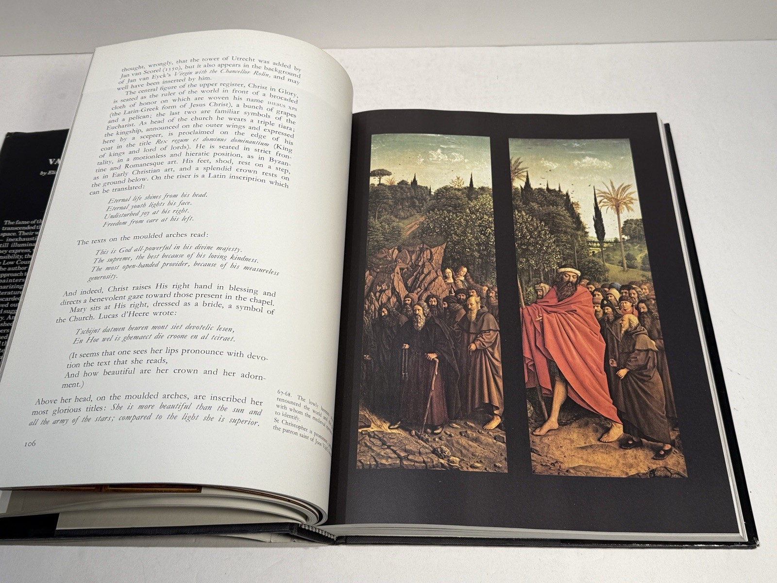 Hubert and Jan Van Eyck by Elisabeth Dhanens, Hardcover, DJ, 1980